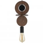 Подвесная люстра Nowodvorski Drops Wood C Wood (Cерия Drops Wood C, Цвет Дерево) арт. 11175