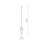 Подвесная люстра Nowodvorski Drops Wood C Wood (Cерия Drops Wood C, Цвет Дерево) арт. 11175