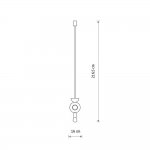 Подвесная люстра Nowodvorski Drops Wood D Wood (Cерия Drops Wood D, Цвет Дерево) арт. 11176