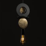 Подвесная люстра Nowodvorski Drops Wood E Black (Cерия Drops Wood E, Цвет Черный) арт. 11177