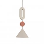 Подвесная люстра Nowodvorski Серия Drops (Дропс) Цвет Beige/Terracotta (Бежевый/Терракот) арт. 11192