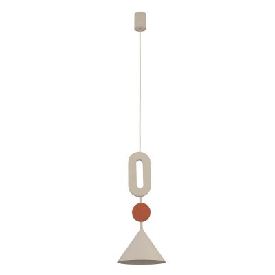 Подвесная люстра Nowodvorski Серия Drops (Дропс) Цвет Beige/Terracotta (Бежевый/Терракот) арт. 11192