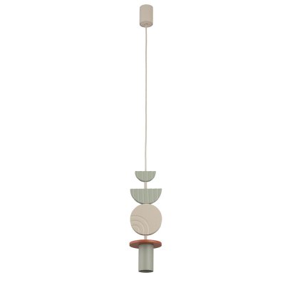 Подвесная люстра Nowodvorski Серия Drops (Дропс) Цвет Sage green/Beige (Зеленый/Бежевый) арт. 11193