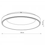 Потолочный cветильник Nowodvorski Nikki Round Led White (Cерия Nikki Led, Модель круглая, Цвет Белый) арт. 11212