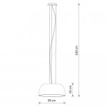 Подвесная люстра Nowodvorski Satellite S Black (Cерия Satellite S, Цвет Черный) арт. 11225