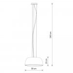Подвесная люстра Nowodvorski Satellite S White (Cерия Satellite S, Цвет Белый) арт. 11228