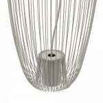 Подвесная люстра Nowodvorski Pumpkin S Silk Gray (Cерия Pumpkin S, Цвет Шелковый серый) арт. 11242