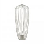 Подвесная люстра Nowodvorski Pumpkin S Silk Gray (Cерия Pumpkin S, Цвет Шелковый серый) арт. 11242