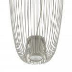 Подвесная люстра Nowodvorski Pumpkin S Silk Gray (Cерия Pumpkin S, Цвет Шелковый серый) арт. 11242