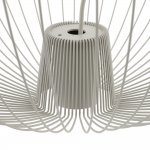 Подвесная люстра Nowodvorski Pumpkin M Silk Gray (Cерия Pumpkin M, Цвет Шелковый серый) арт. 11244