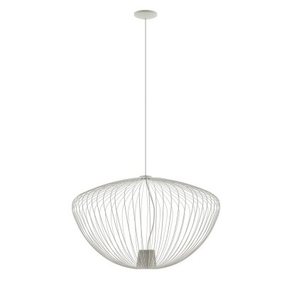 Подвесная люстра Nowodvorski Pumpkin L Silk Gray (Cерия Pumpkin L, Цвет Шелковый серый) арт. 11251