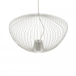 Подвесная люстра Nowodvorski Pumpkin L Silk Gray (Cерия Pumpkin L, Цвет Шелковый серый) арт. 11251