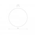 Настенный светильник Nowodvorski Ring Timber Led M Wood (Cерия Ring Timber Led M, Цвет Дерево) арт. 11290