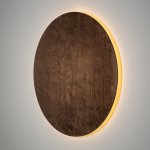 Настенный светильник Nowodvorski Ring Timber Led XL Wood (Cерия Ring Timber Led XL, Цвет Темное дерево) арт. 11292