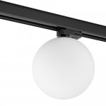Трековый трехфазный светильник Nowodvorski Ctls Ctls Snowball Black (Cерия Ctls Snowball, Цвет Черный) арт. 11296