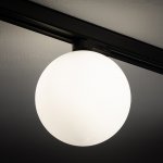 Трековый трехфазный светильник Nowodvorski Ctls Ctls Snowball Black (Cерия Ctls Snowball, Цвет Черный) арт. 11296