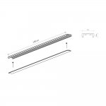 Шинопровод для магнитных треков Nowodvorski Lvm Black (Cерия Lvm, Цвет Черный) арт. 11320