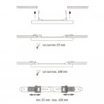 Встраиваемый светильник Nowodvorski Multi Led L White (Cерия Multi Led L, Цвет Белый) арт. 11358
