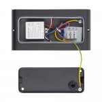 Уличный настенный светильник Nowodvorski Semi Led M Black (Cерия Semi Led M, Цвет Черный) арт. 11364