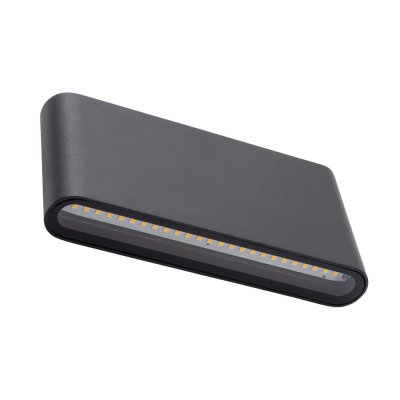 Уличный настенный светильник Nowodvorski Semi Led M Black (Cерия Semi Led M, Цвет Черный) арт. 11364