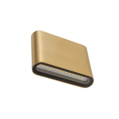 Уличный настенный светильник Nowodvorski Semi Led S Brass (Cерия Semi Led S, Цвет Латунь) арт. 11365