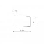Уличный настенный светильник Nowodvorski Semi Led M Brass (Cерия Semi Led M, Цвет Латунь) арт. 11366