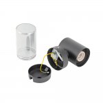 Уличный настенный светильник Nowodvorski Ida Black (Cерия Ida, Цвет Черный) арт. 11371