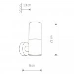 Уличный настенный светильник Nowodvorski Ida Black (Cерия Ida, Цвет Черный) арт. 11371