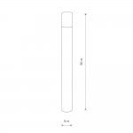 Уличный светильник Nowodvorski Ida Black (Cерия Ida, Цвет Черный) арт. 11373