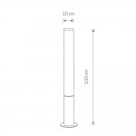 Уличный светильник Nowodvorski Mia Led M Black (Cерия Mia Led M, Цвет Черный) арт. 11374