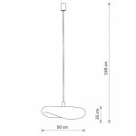 Подвесная люстра Nowodvorski Havana S Wood (Cерия Havana S, Цвет Дерево) арт. 11395