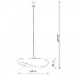 Подвесная люстра Nowodvorski Havana M Wood (Cерия Havana M, Цвет Дерево) арт. 11396