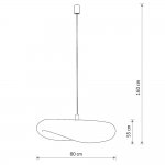 Подвесная люстра Nowodvorski Havana L Wood (Cерия Havana L, Цвет Дерево) арт. 11397