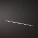 Подвесная люстра Nowodvorski Bar Led Silk Oliv E (Cерия Bar Led, Цвет Шелковый оливковый) арт. 11400