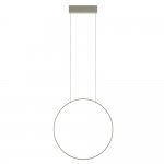 Подвесная люстра Nowodvorski Circolo Led M Silk Oliv E (Cерия Circolo Led M, Цвет Шелковый оливковый) арт. 11401