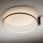 Настенно-потолочный светильник Nowodvorski Circolo Led M Silk Oliv E (Cерия Circolo Led M, Цвет Шелковый оливковый) арт. 11402