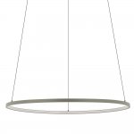 Подвесная люстра Nowodvorski Circolo Led M Silk Oliv E (Cерия Circolo Led M, Цвет Шелковый оливковый) арт. 11403