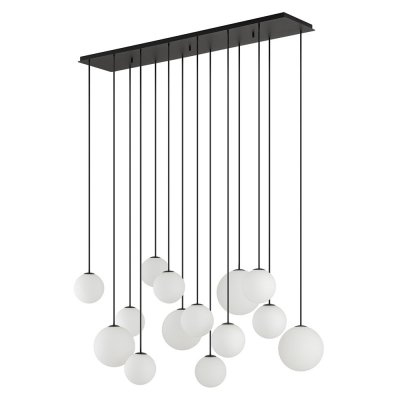 Подвесная люстра Nowodvorski Snowball XIV Black (Cерия Snowball XIV, Цвет Черный) арт. 11408