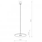 Подвесная люстра Nowodvorski Simone Terracotta (Cерия Simone, Цвет Терракот) арт. 11412