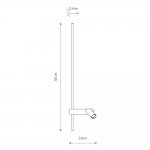 Настенный светильник Nowodvorski Easy Led Left Black (Cерия Easy Led Left, Цвет Черный) арт. 11425