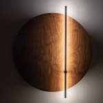 Настенный светильник Nowodvorski Sunrise Led D Dark Wood/Black (Cерия Sunrise Led D, Цвет Темное дерево/Черный) арт. 11432