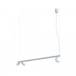 Подвесной светильник спот Nowodvorski Fourty Surface III Silk Gray (Cерия Surface III , Цвет Шелковый серый) арт. 11450