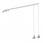 Накладной светильник спот Nowodvorski Fourty Surface V Silk Gray (Cерия Fourty Surface V, Цвет Шелковый серый) арт. 11451