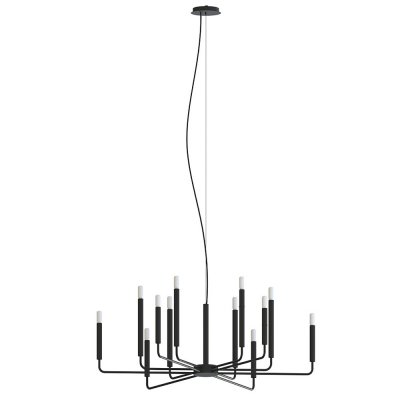 Подвесная люстра Nowodvorski Orto XII A Black (Cерия Orto XII A, Цвет Черный) арт. 11462 Подвесная люстра Nowodvorski Orto XII A Black (Cерия Orto XII A, Цвет Черный) арт. 11462