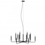 Подвесная люстра Nowodvorski Orto XII A Black (Cерия Orto XII A, Цвет Черный) арт. 11462