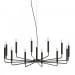 Подвесная люстра Nowodvorski Orto XII B Black (Cерия Orto XII B, Цвет Черный) арт. 11464