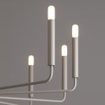 Подвесная люстра Nowodvorski Orto XII B Silk Gray (Cерия Orto XII B, Цвет Шелковый серый) арт. 11465