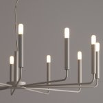 Подвесная люстра Nowodvorski Orto XII B Silk Gray (Cерия Orto XII B, Цвет Шелковый серый) арт. 11465