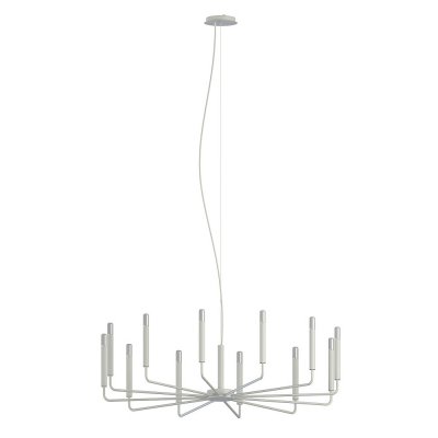 Подвесная люстра Nowodvorski Orto XII B Silk Gray (Cерия Orto XII B, Цвет Шелковый серый) арт. 11465