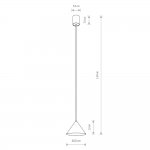 Подвесной светильник Nowodvorski Zenith S Sage Green (Cерия Zenith S, Цвет Зеленый) арт. 11488